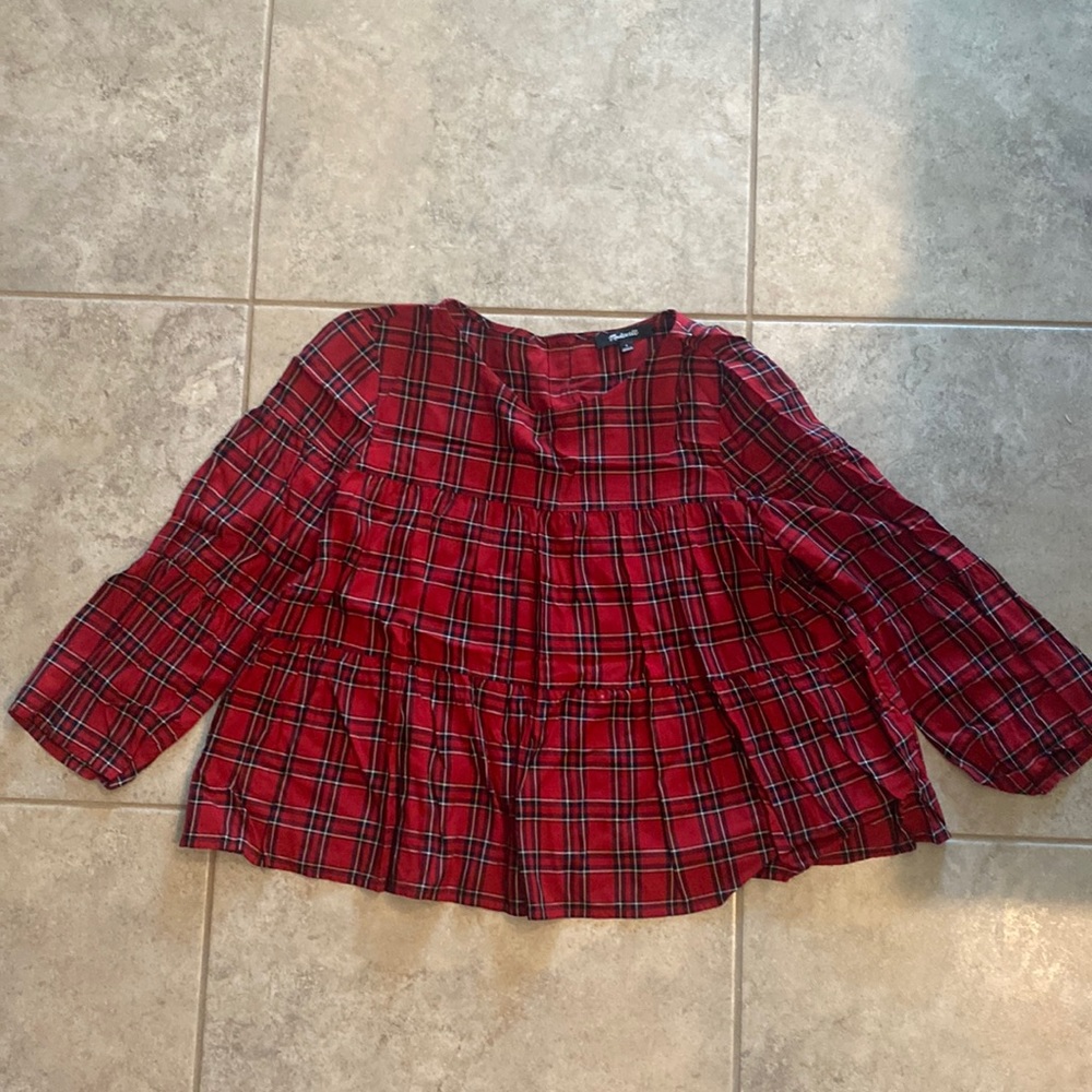 Madewell plaid shirt